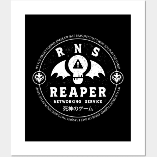 Reaper Networking Service Emblem Posters and Art